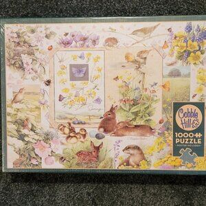 Brand New! Cobble Hill Nature Journal: Spring 1000pc jigsaw puzzle